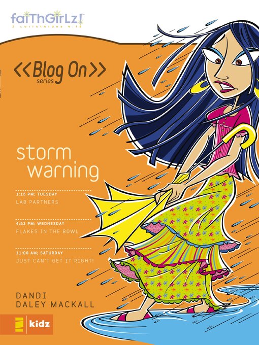 Title details for Storm Warning by Dandi Daley Mackall - Available